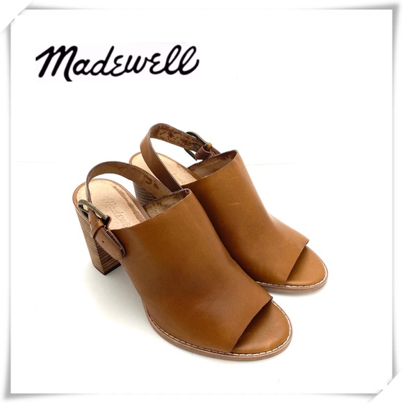 Madewell Shoes - NWT Madewell Cary SlingBack Sandal Tan Brown